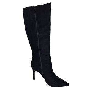 COPY - INC Womens Rajelf Faux Suede Wide Calf Knee-High Boots Black 10 Medium